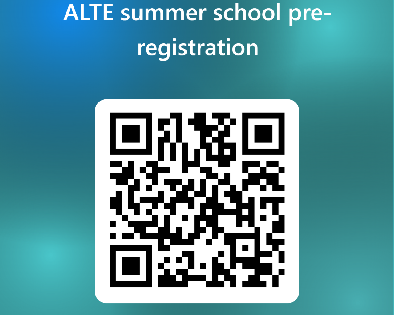 QR for registration
