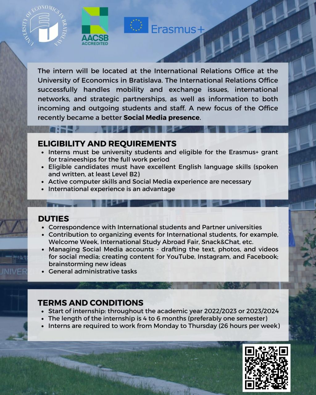 Internship EUBA2
